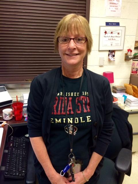 Our accounting clerk, Kelly Boss, is very loyal to RHS.