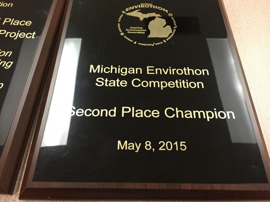 Envirothon earned second place in Judges’ Award for community service and second place in states.