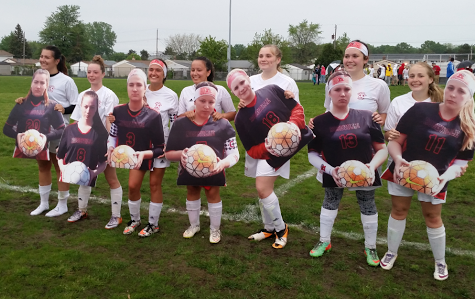 Girls varsity soccer team wins the 2017 MAC Silver girls soccer league