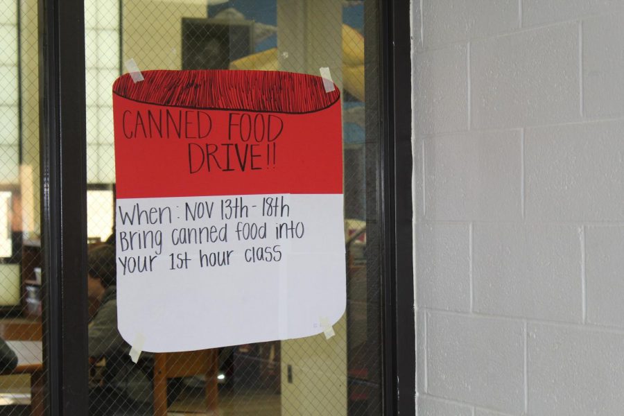 RHS holds canned food drive to help families