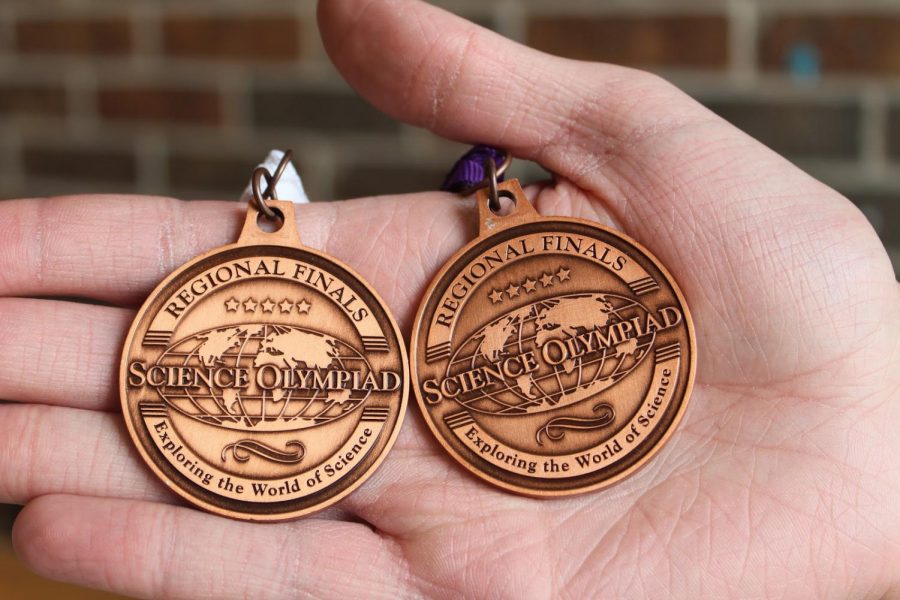 Students win five medals for Science Olympiad