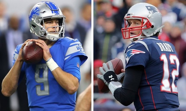 Matthew+Stafford+going+against+Tom+Brady+in+an+eventful+game.