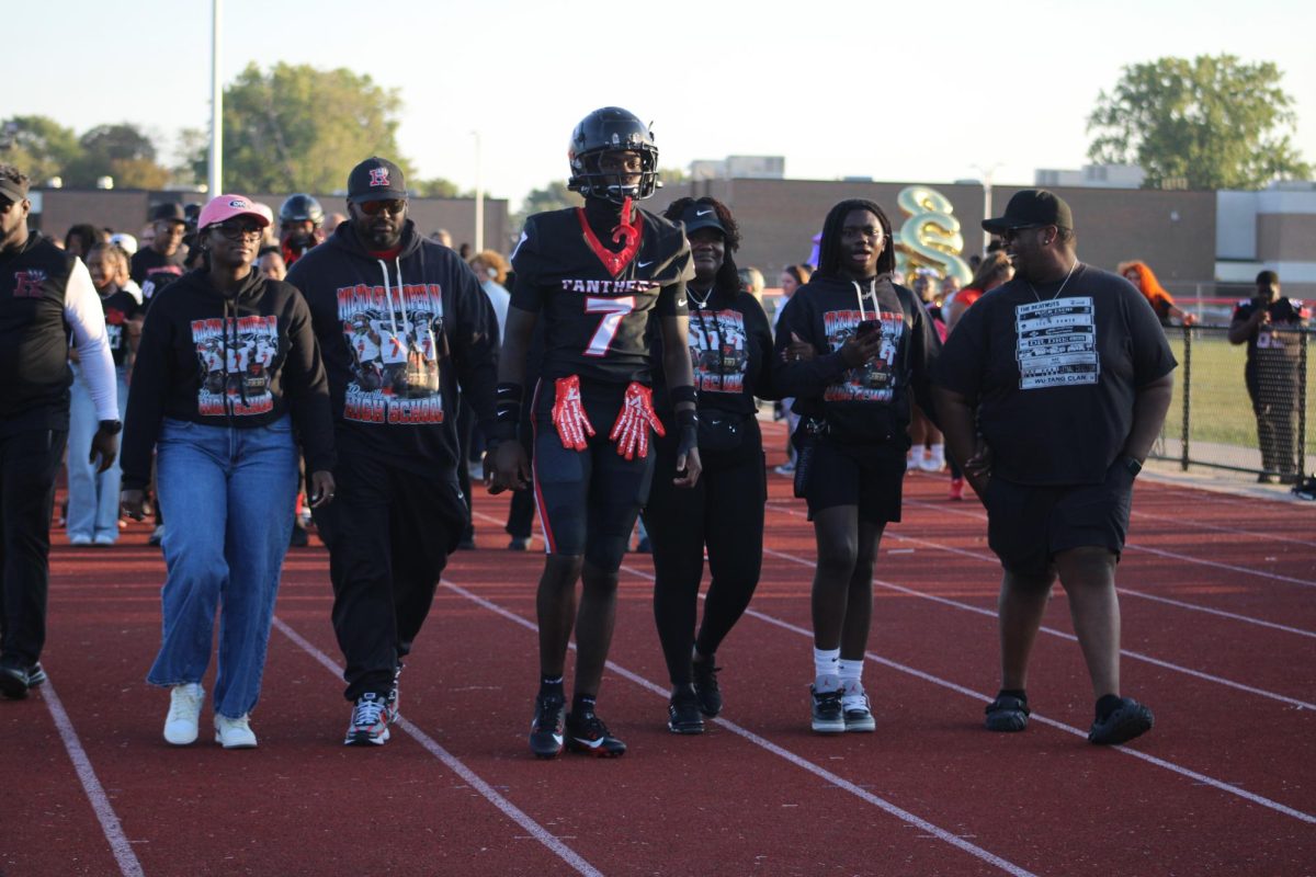 Football players recognized