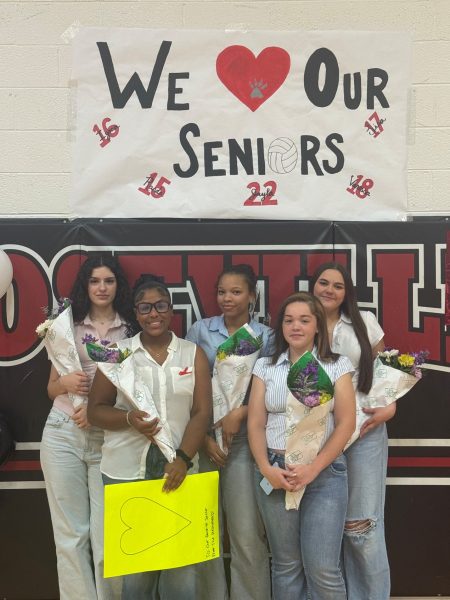 Volleyball Senior Night